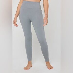 Spiritual Gangster Love Sculpt Shimmer Leggings - Silver